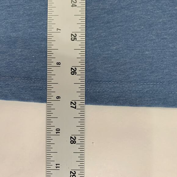 Poncho Outdoors Performance Hoodie M Slate Blue Fast Drying UPF *flaw - Picture 7 of 9